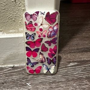 iPhone 11 pink,purple butterfly Case